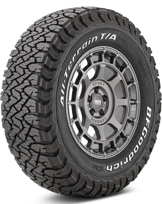 BFGoodrich All-Terrain T/A KO3 LT225/70R16/6