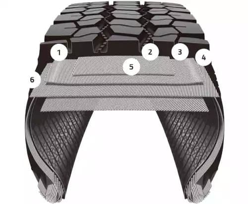 Bridgestone M799 12R22.5/16