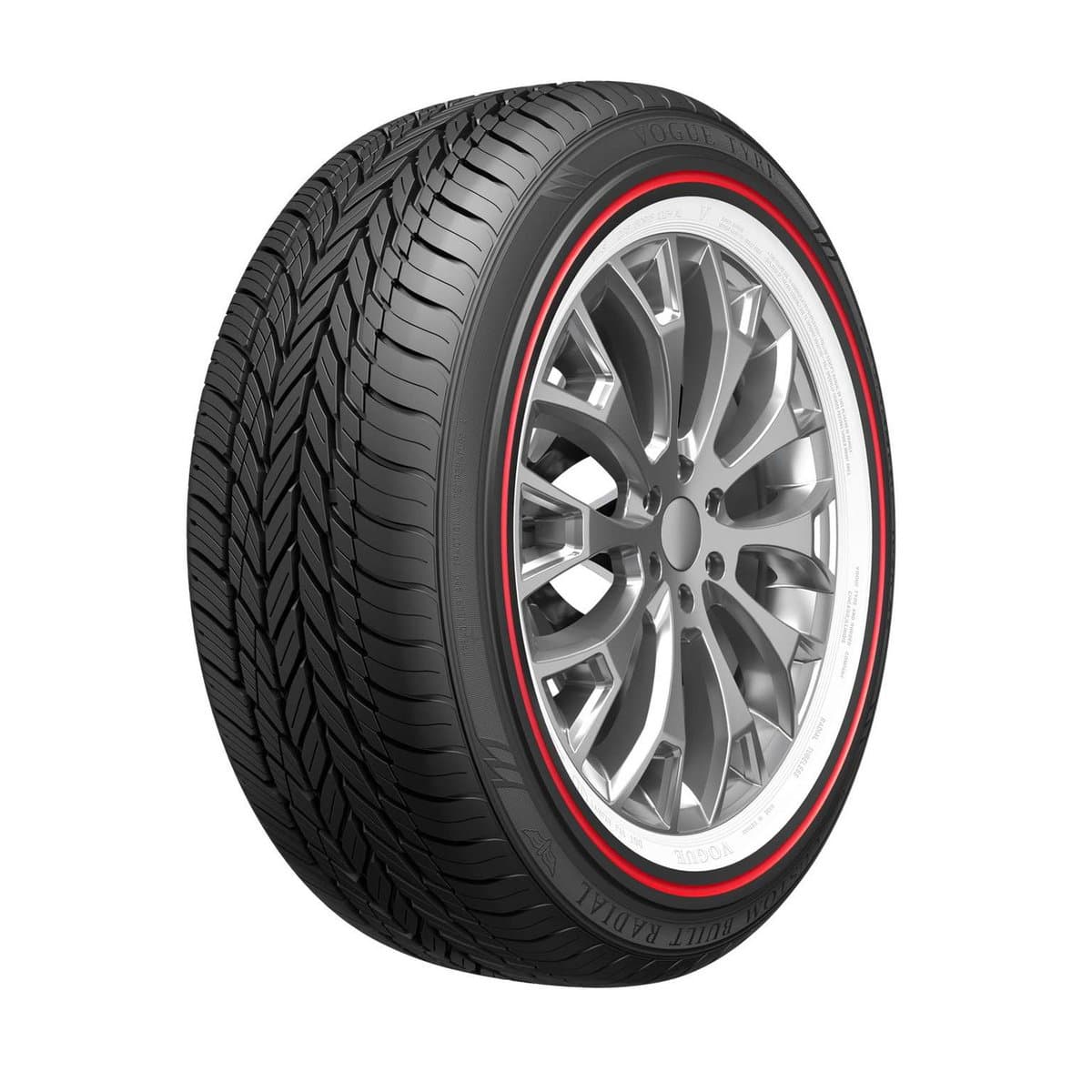Vogue Custom Built Radial VIII White/Red 245/40R20