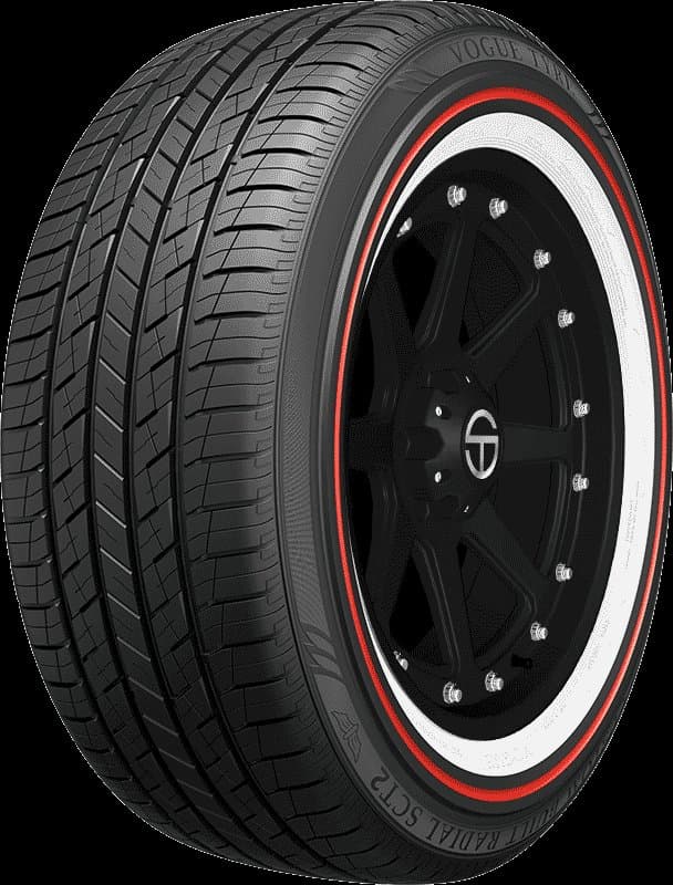 Vogue Custom Built Radial XIV SCT2 White/Red 305/35R24